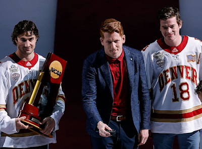 David Carle, University of Denver head coach David Carle's coaching future is likely to remain in Denver, after he turned down turned down Chicago Blackhawks head coaching job